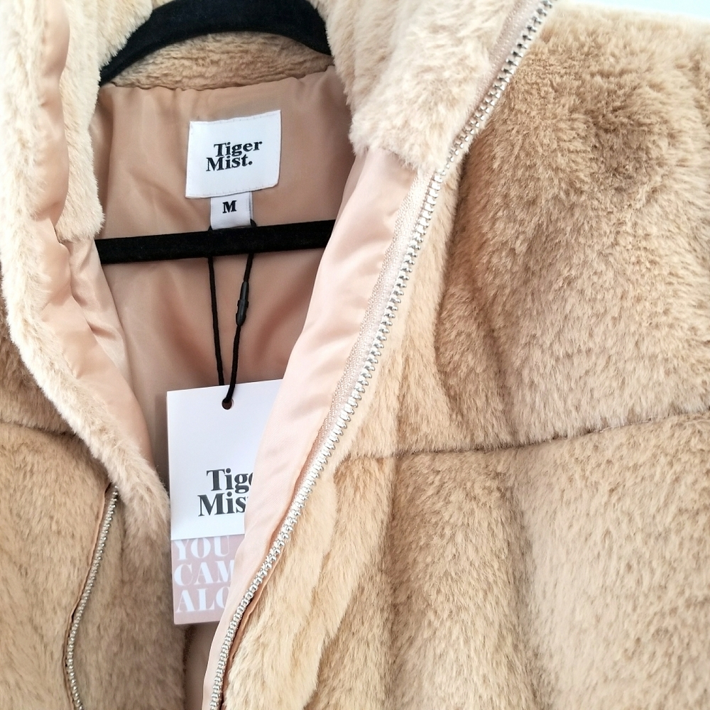 Tiger Mist Bridget Crop Puffer Jacket - Picture 6 of 9